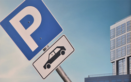 Parkplatzreinigung